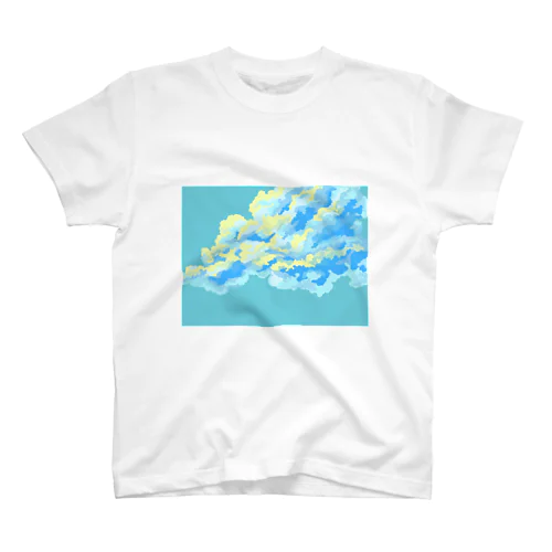 青い雲 スタンダードTシャツ