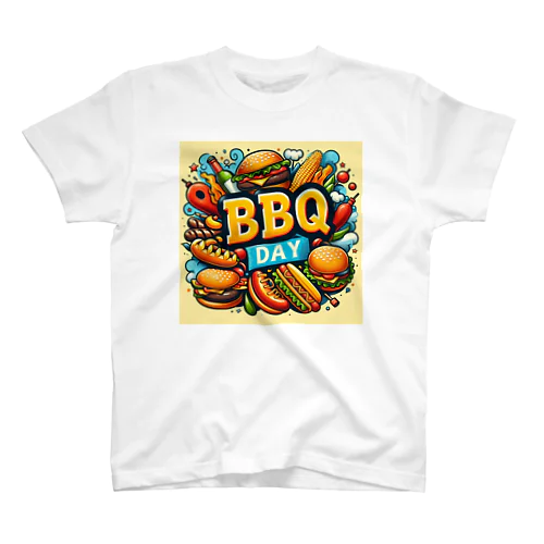 BBQ DAY Regular Fit T-Shirt