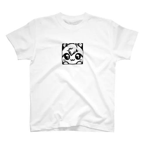 可愛い猫・スタンプ調 スタンダードTシャツ