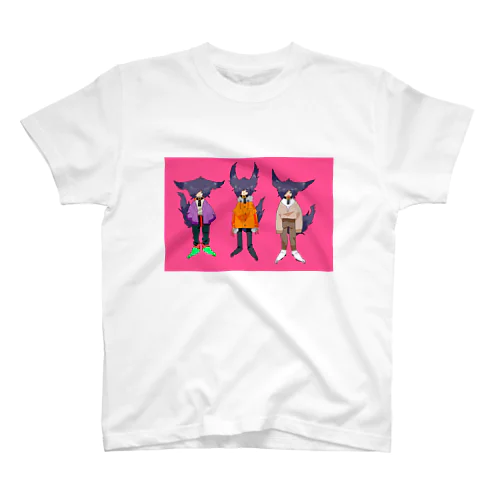 ピンクに3種 Regular Fit T-Shirt