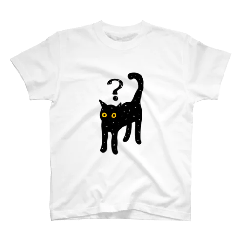 とぼける黒猫くん Regular Fit T-Shirt