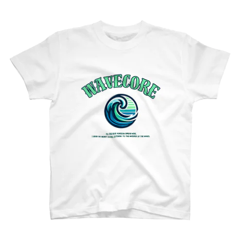 WAVE CORE -海の音- スタンダードTシャツ