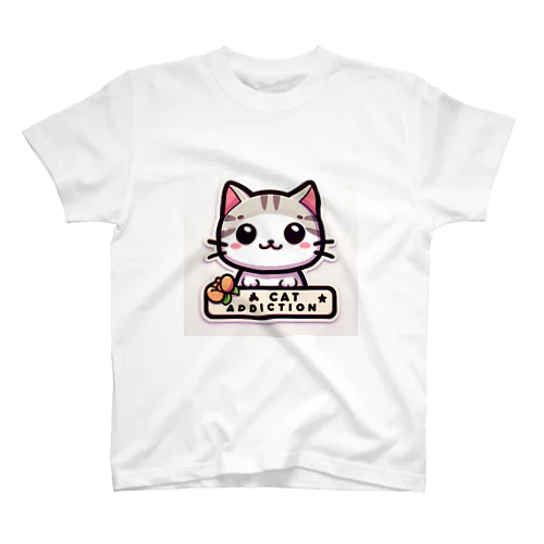 Cat Addiction 7 スタンダードTシャツ