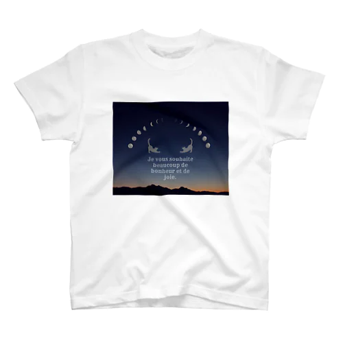 🌒🌓🌔🌕🌖🌗🌘🌒 スタンダードTシャツ