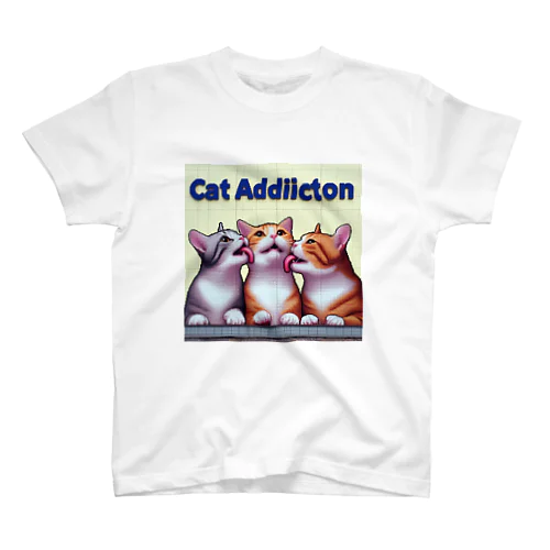 Cat Addiction 28 Regular Fit T-Shirt