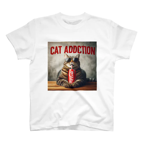 Cat Addiction 34 スタンダードTシャツ