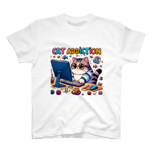 Cat Addiction 35 スタンダードTシャツ