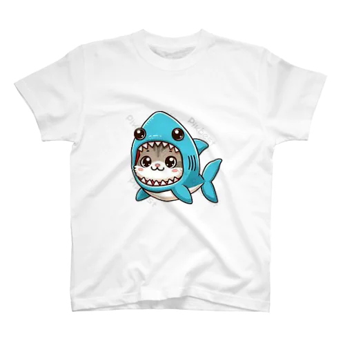 サメ猫 スタンダードTシャツ