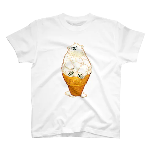 Icecream Bear スタンダードTシャツ