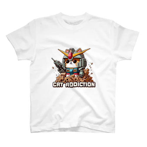 Cat Addiction 46 スタンダードTシャツ