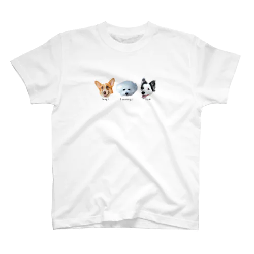 3犬セット Regular Fit T-Shirt