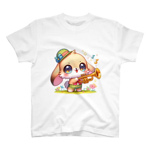 うさぎ×トランペット2 スタンダードTシャツ