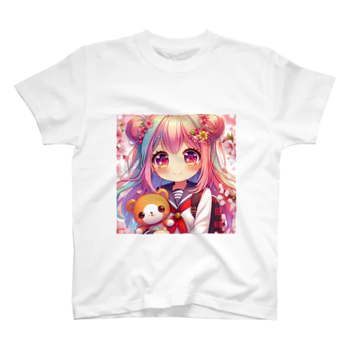 可愛い女の子 Regular Fit T-Shirt