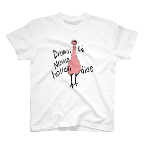 エミューさん（ローズピンク） Regular Fit T-Shirt