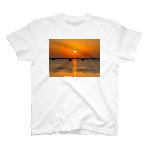 沖縄、夕日🌇 スタンダードTシャツ