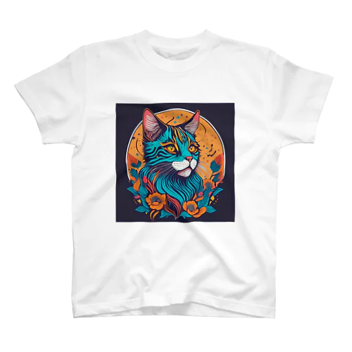 猫イラスト Regular Fit T-Shirt