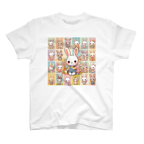 かわいいウサギちゃん スタンダードTシャツ