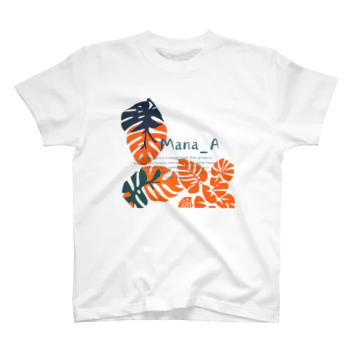 熱帯植物モンステラ Regular Fit T-Shirt