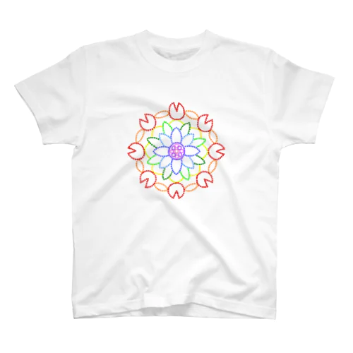 MANDALA •3• (R) スタンダードTシャツ