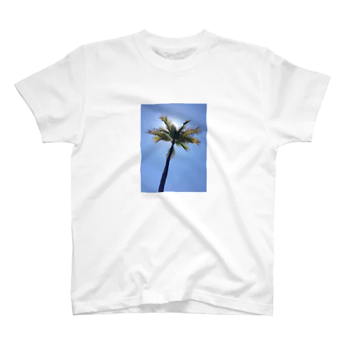 椰子の木 南国の夏 Regular Fit T-Shirt