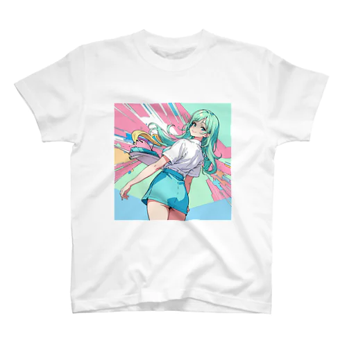 魔法キャリアウーマン少女 スタンダードTシャツ