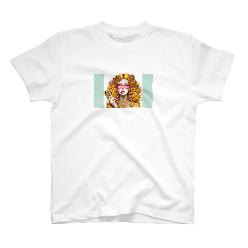 Gorgeous Gold Girl Regular Fit T-Shirt