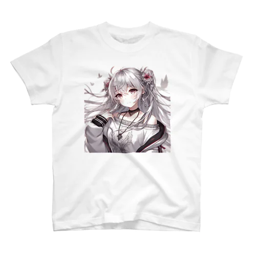 銀髪の女の子8 スタンダードTシャツ