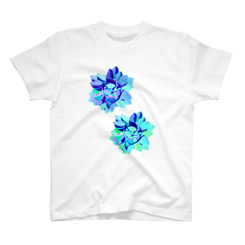 氷漬けの花 Regular Fit T-Shirt