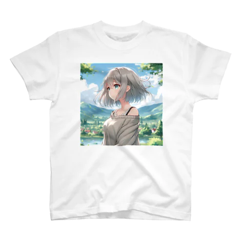 銀髪の女の子15 スタンダードTシャツ