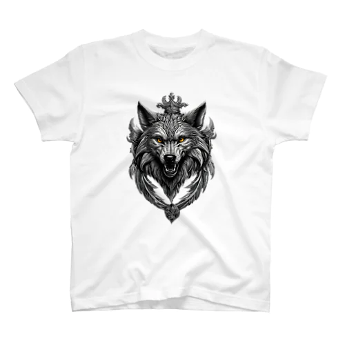 オオカミのエンブレム Regular Fit T-Shirt