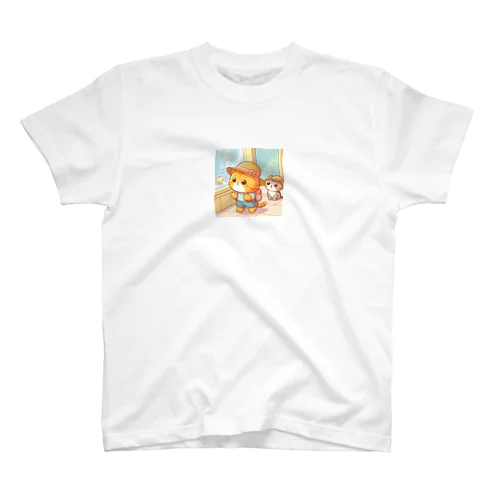 にゃんともキュートなショッピングタイム♪ スタンダードTシャツ