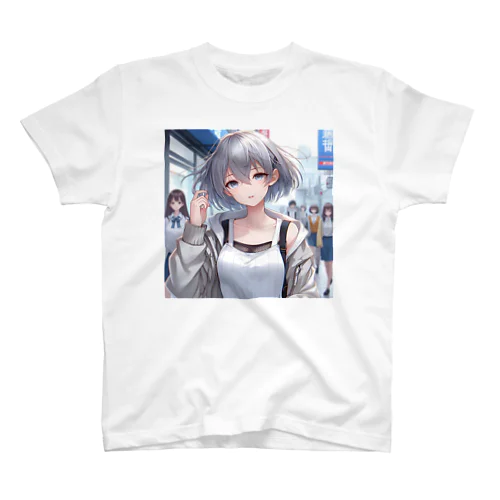 銀髪の女の子16 スタンダードTシャツ