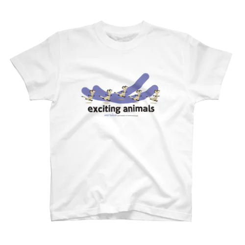 EXCITING ANIMALS-フェレット スタンダードTシャツ