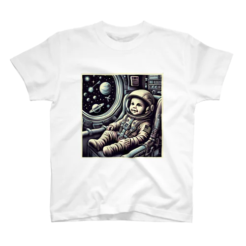 宇宙船に乗った赤ちゃん２ Regular Fit T-Shirt