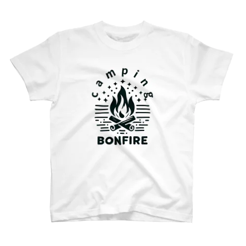 camping bonfire Regular Fit T-Shirt