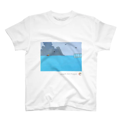 第8回公募展　日立駅と輝かしい海 Regular Fit T-Shirt