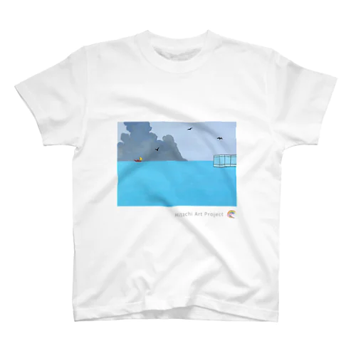 第8回公募展　日立駅と輝かしい海 スタンダードTシャツ