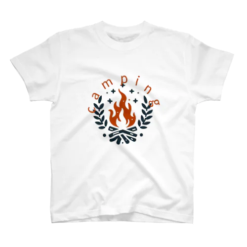 camping bonfireカラー Regular Fit T-Shirt