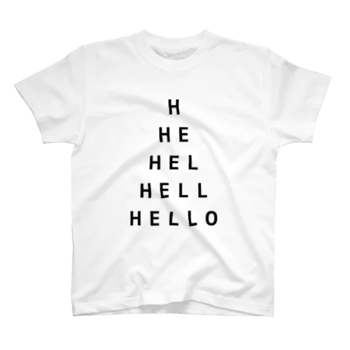 hello Regular Fit T-Shirt