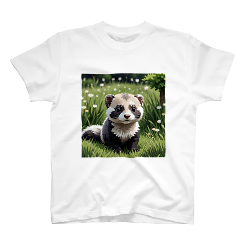 アライグマの子供 スタンダードTシャツ