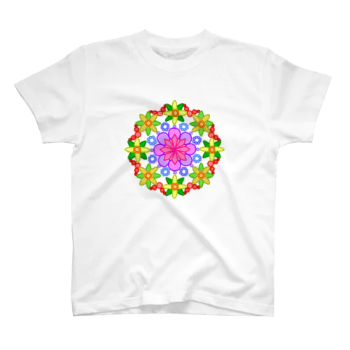 MANDALA •6• (C) スタンダードTシャツ