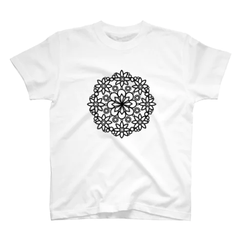 MANDALA •6• (B) スタンダードTシャツ