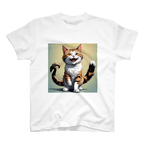 ふたまた猫ちゃん Regular Fit T-Shirt