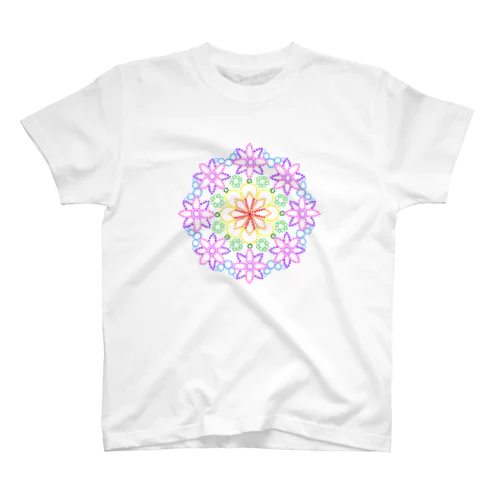 MANDALA •6• (R) スタンダードTシャツ