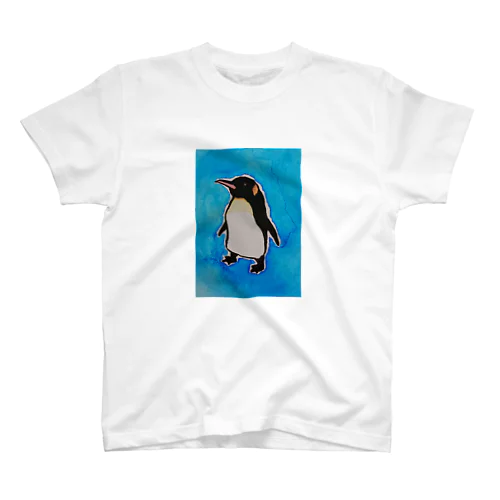 水彩ペンギンTシャツ Regular Fit T-Shirt