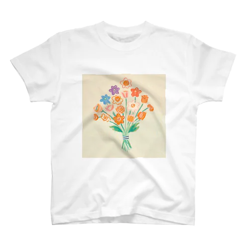 お絵描き花束 Regular Fit T-Shirt