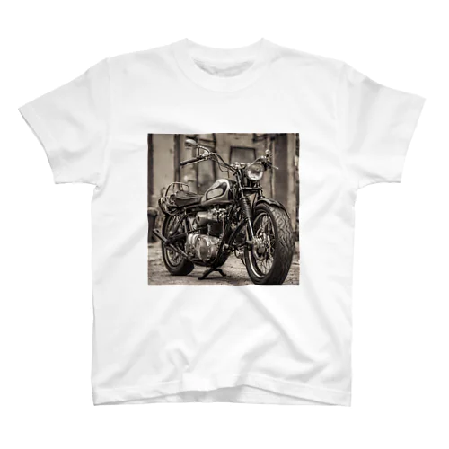 ヴィンテージオートバイの美学 スタンダードTシャツ