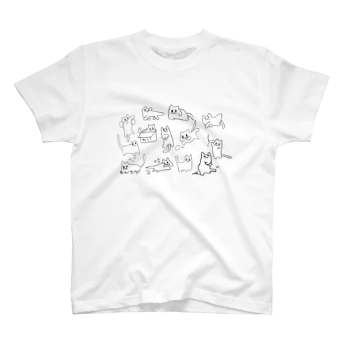 ねこ Regular Fit T-Shirt