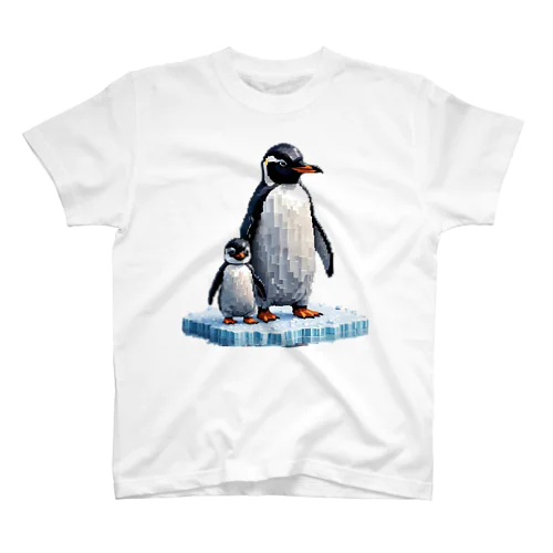 ペンギンの親子 スタンダードTシャツ