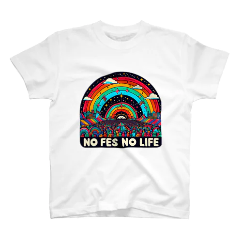 NO FES NO LIFE スタンダードTシャツ